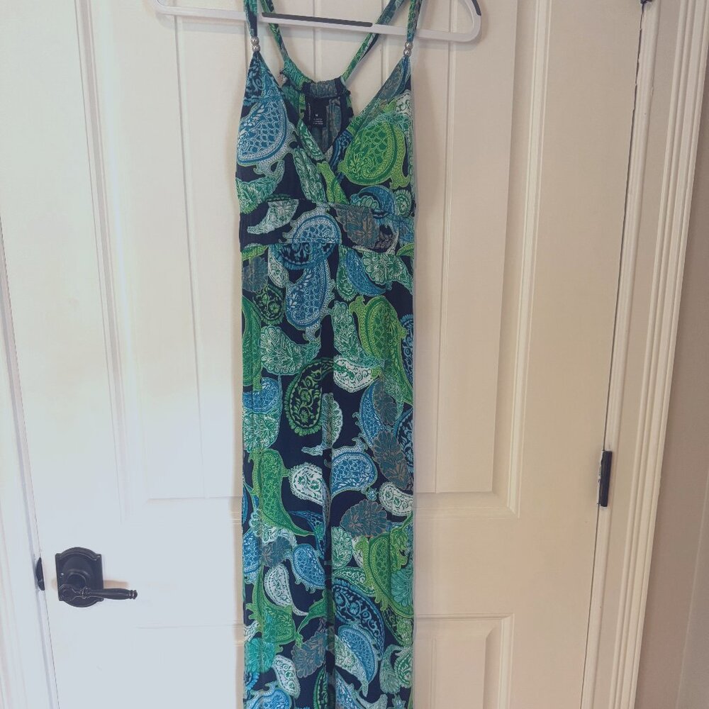 Halter Maxi Dress Production Worn from Queen of the South